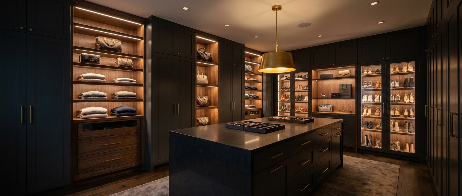 10 Walk-In Closet Ideas for Florida Luxury Homes