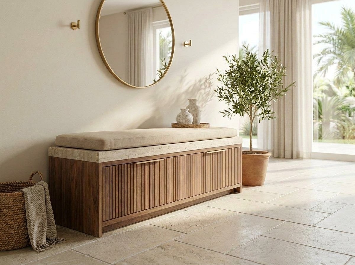 Vestibule Entry Bench
