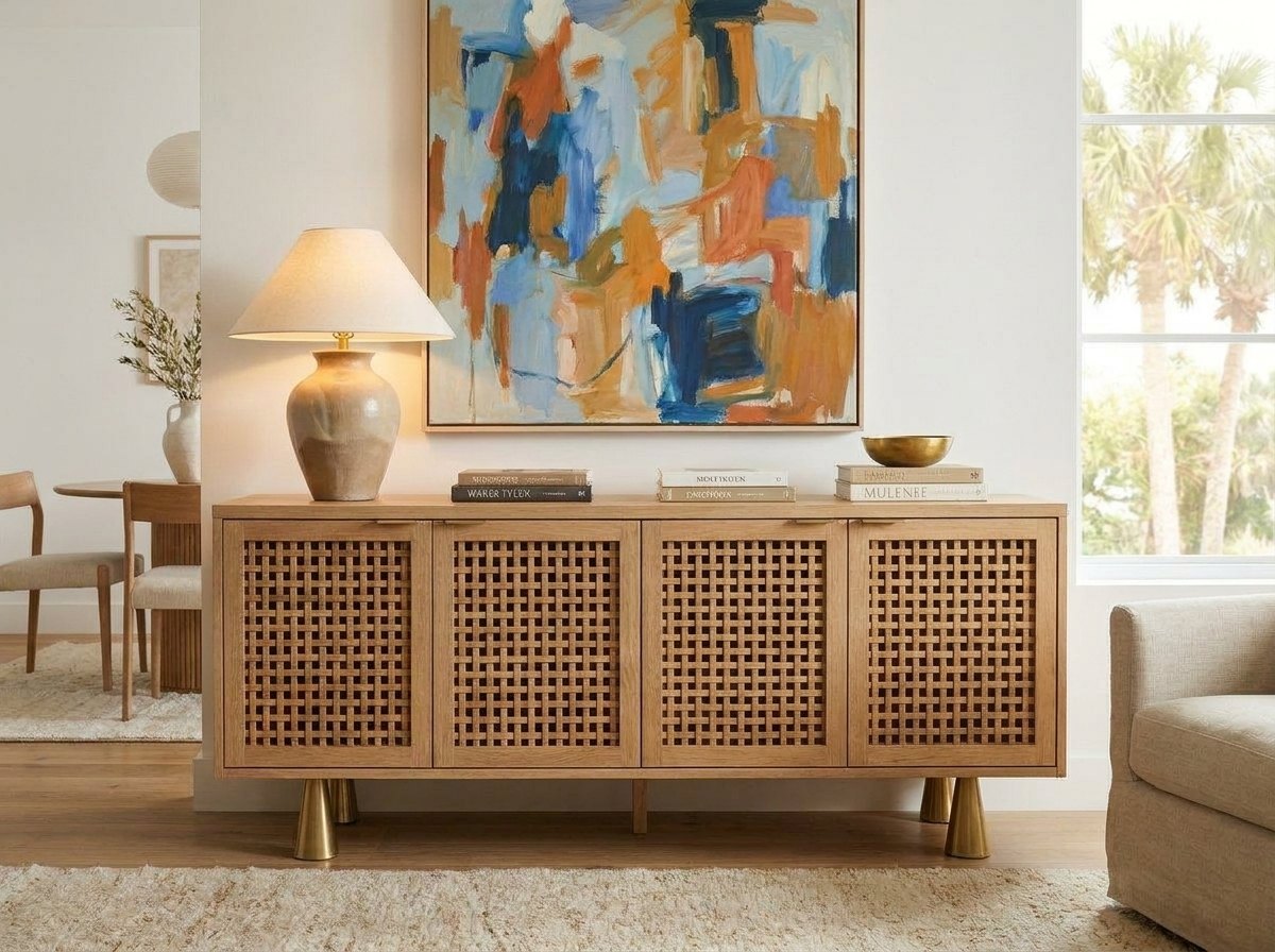 Lattice Low Credenza — view 3