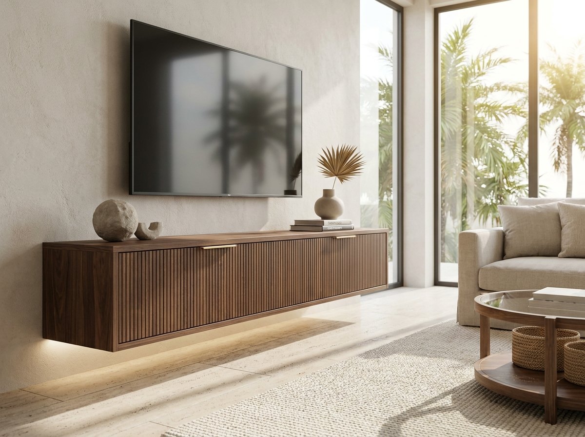 Aero Floating Media Console
