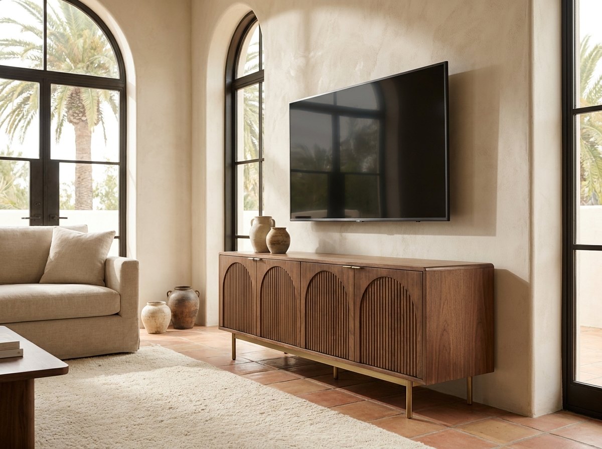 Arco Arched TV Console