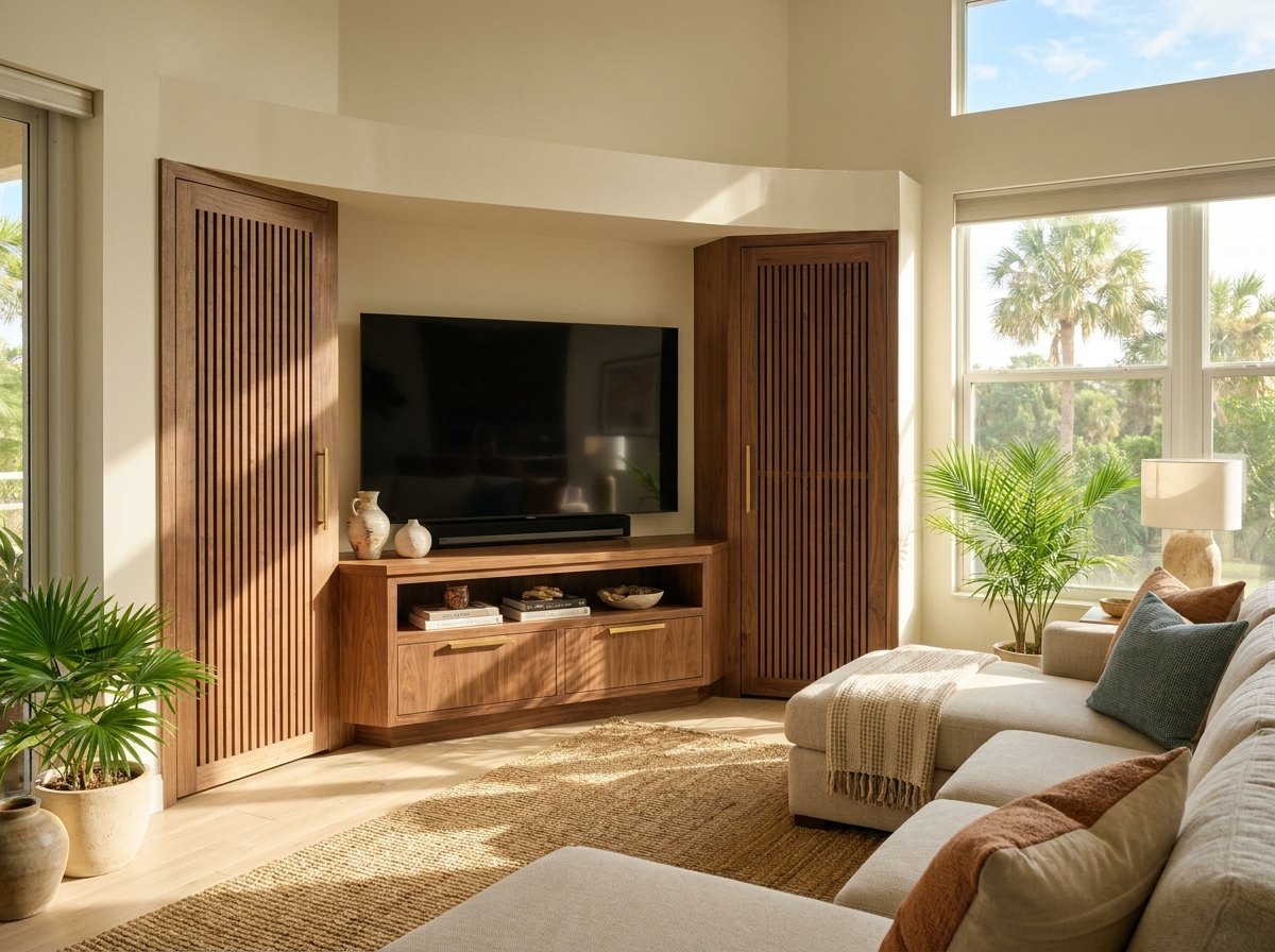 Rincón Corner TV Console