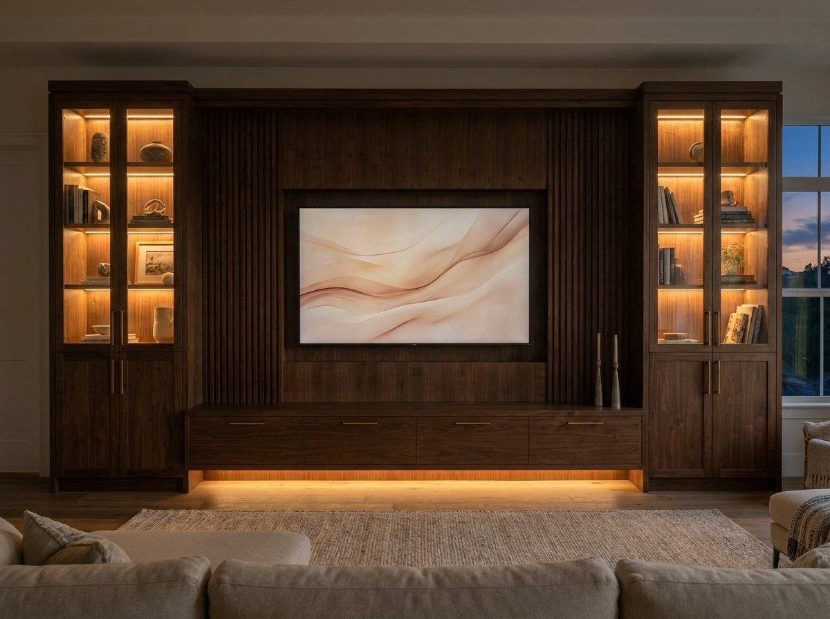 Strato Full-Wall Media Unit — view 3